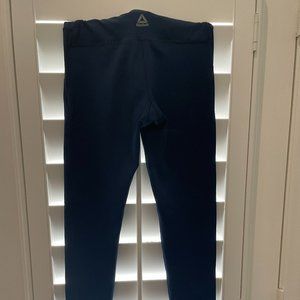 Reebok Navy WORKOUT READY LEGGINGS